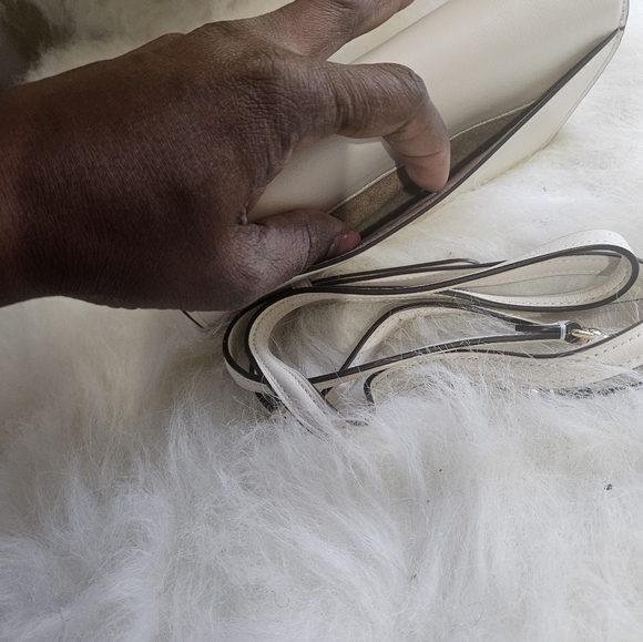 NWT Coach Eliza Cream Leather Crossbody Bag - Picture 5 of 14